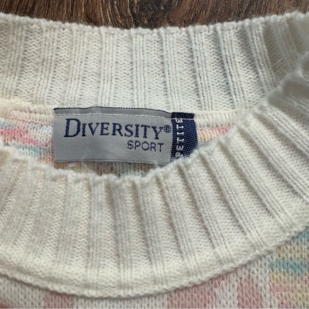Vintage floral crewneck sweater - Picture 3 of 4